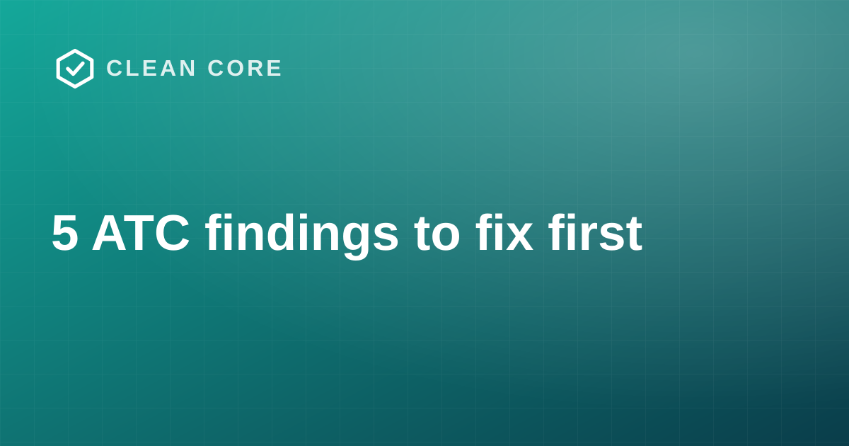 Abstract teal and navy illustration of a quality gate keeping a clean core clean